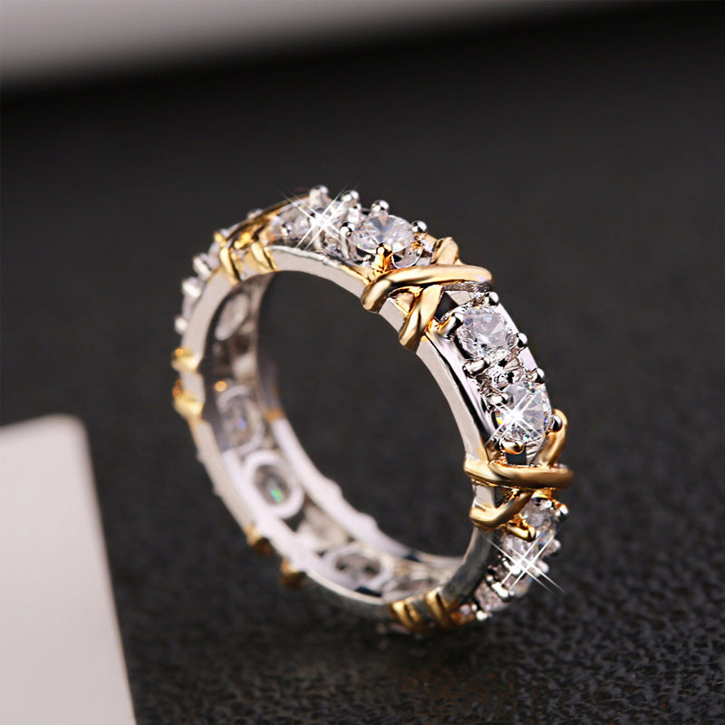 Dichroic Zirkonring - Elegant evighetsdesign