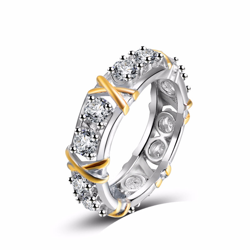 Dichroic Zirkonring - Elegant evighetsdesign