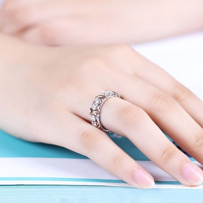 Dichroic Zirkonring - Elegant evighetsdesign