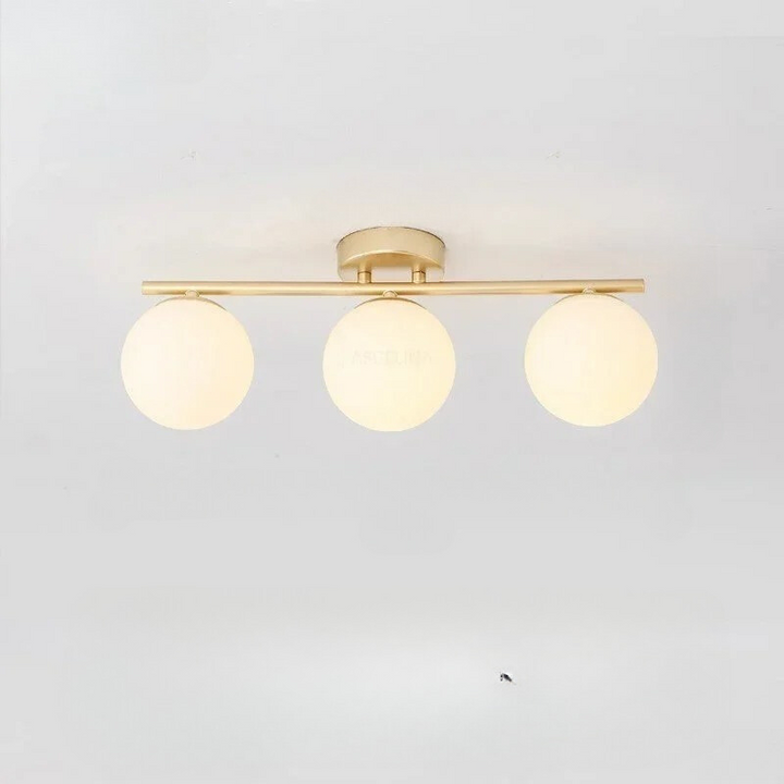 Elegant Glasskule Taklampa – Modern Belysning för Hemmet
