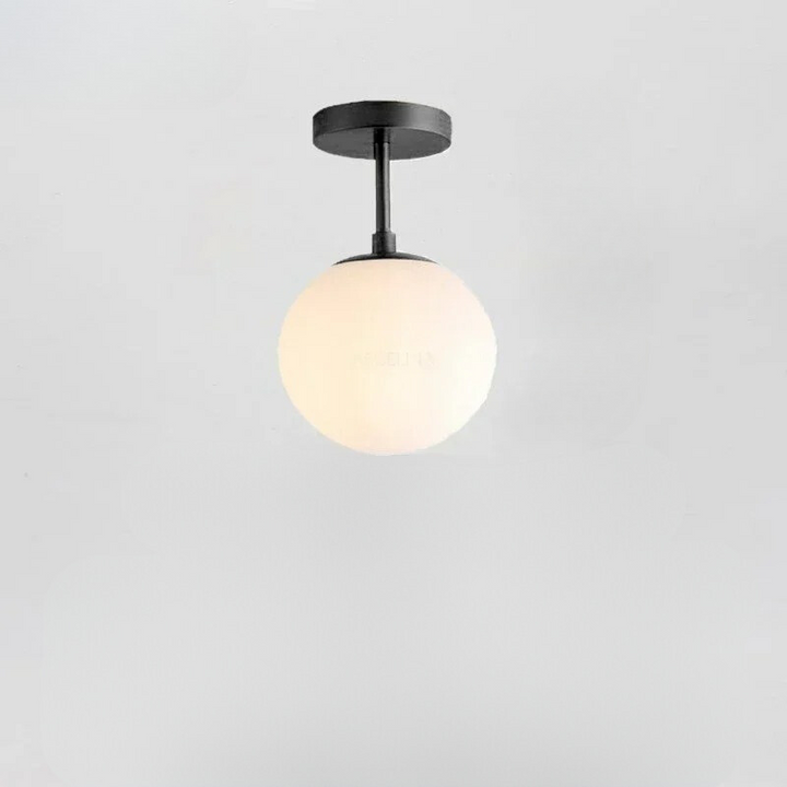 Elegant Glasskule Taklampa – Modern Belysning för Hemmet