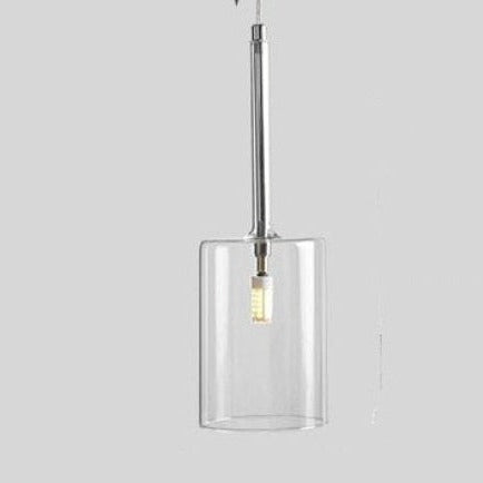 Elegant Glasstaklampe för Spisebord – Skapa Stämning
