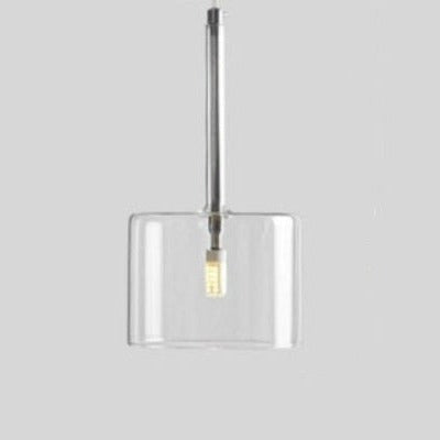 Elegant Glasstaklampe för Spisebord – Skapa Stämning