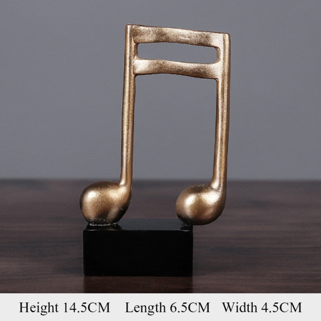 Hjemmedekorasjon Musikk Notefigur