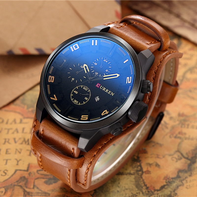 Elegant Herr Navigator Klocka