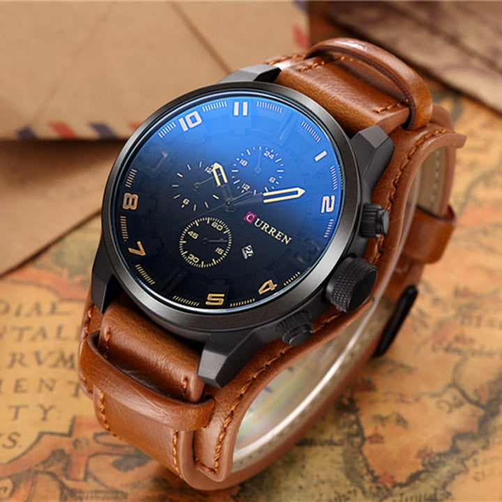 Elegant Herr Navigator Klocka