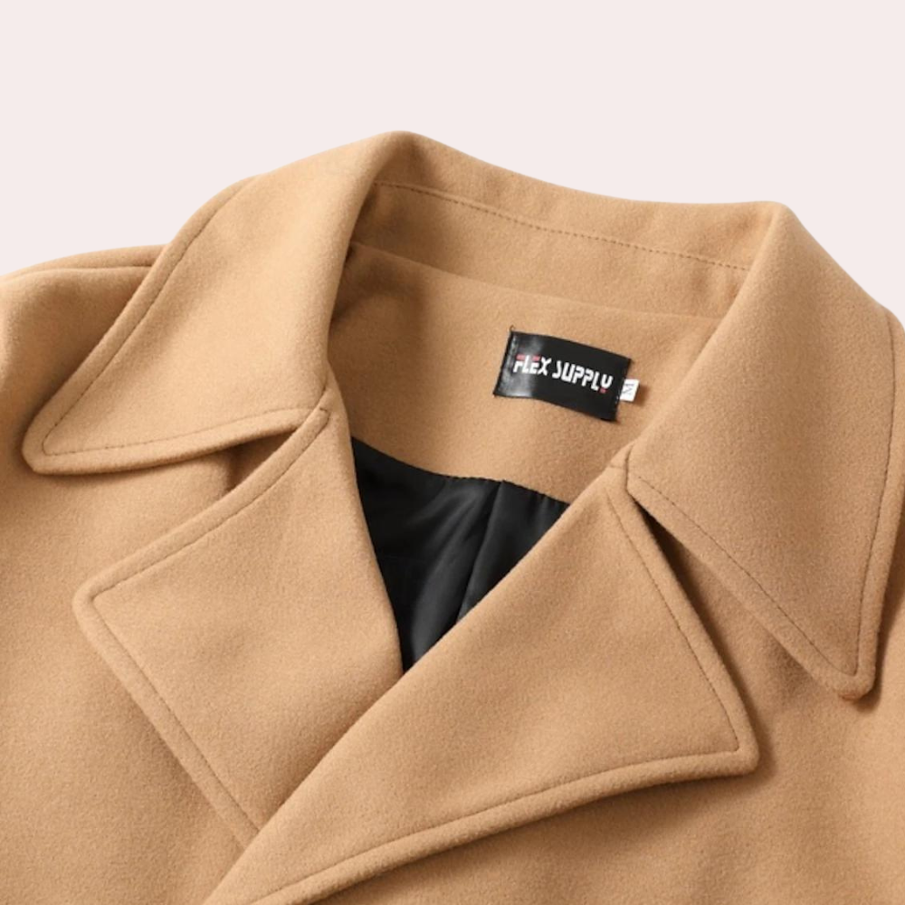 Elegant Vårfrakk för Herrer - Tidlös Stil