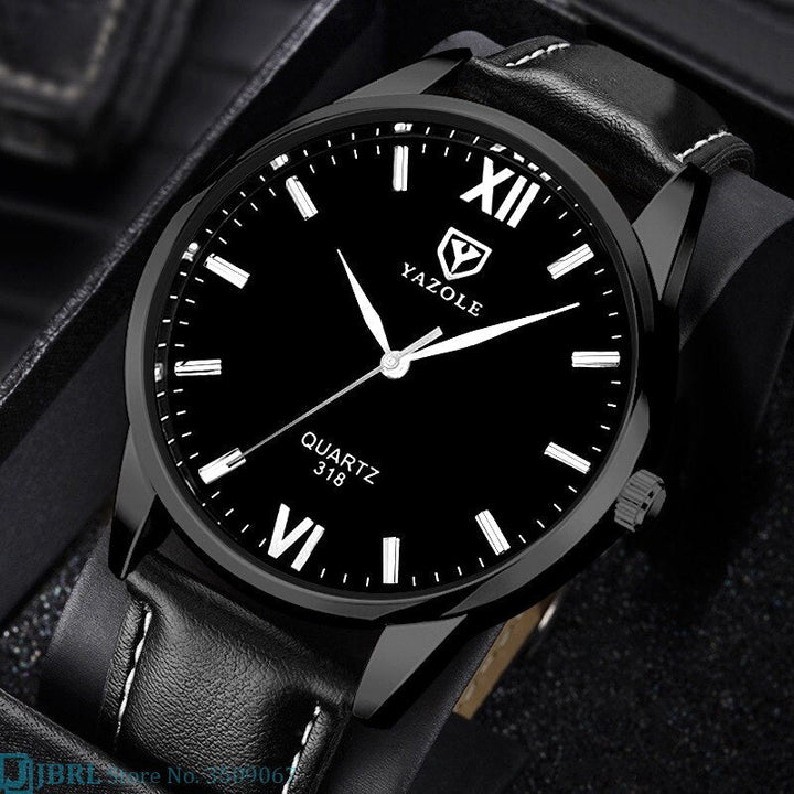 Elegant Kvarts Herreklokke med Rem