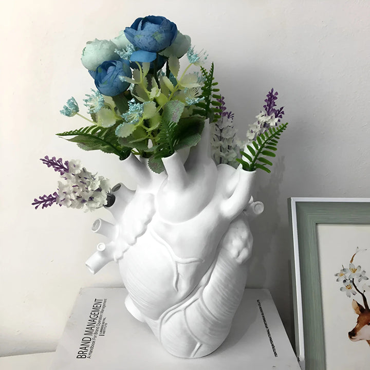 Elegant Hjerteformet Dekorvase för Hemmet
