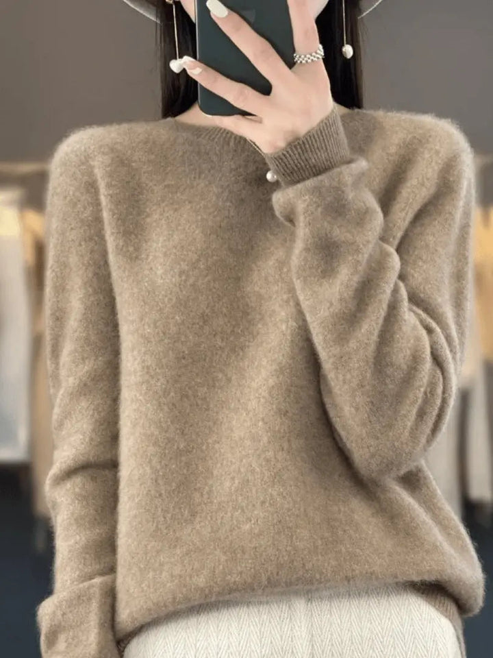 Luxe - Elegant Kvinnetröja i Mjuk