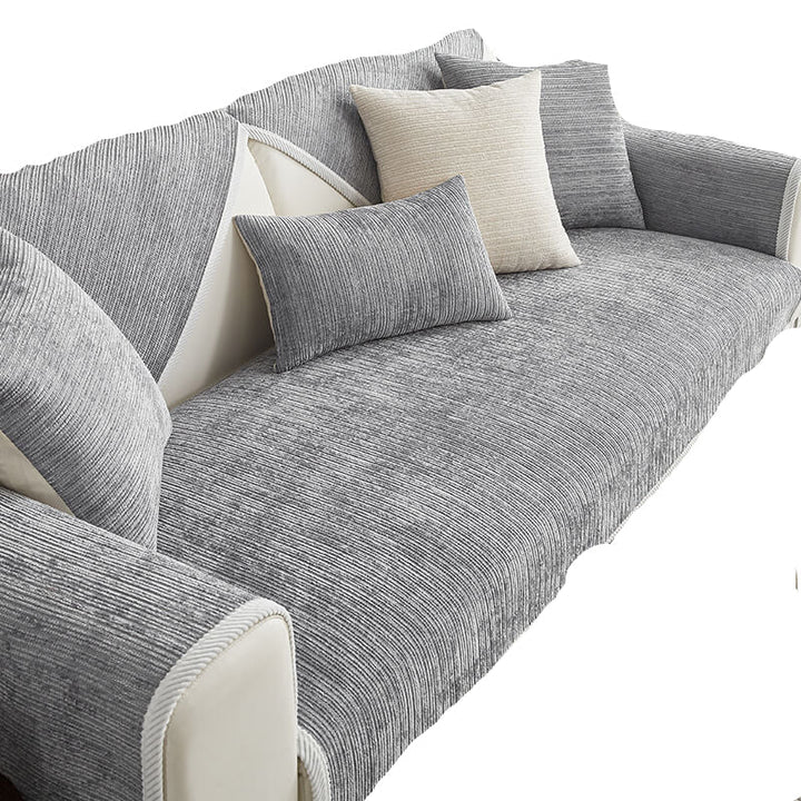 Sofa Benktrekk Jacquard – Elegant Skydd för Möbler