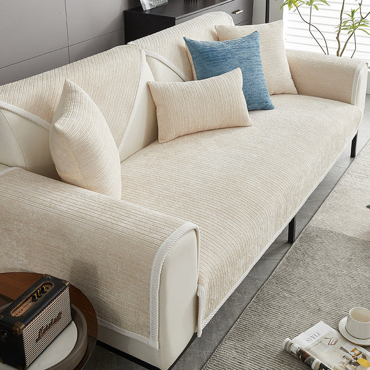 Sofa Benktrekk Jacquard – Elegant Skydd för Möbler