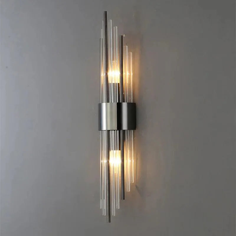 Elegant Krystall Vägglampa med LED