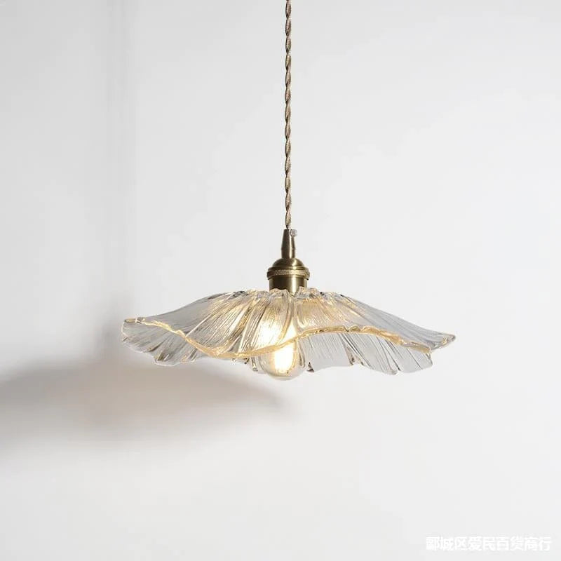 Elegant Lotusglasslampe – Skapa Magisk Atmosfär Hemma