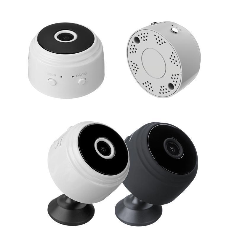 Mini WIFI Kamera med Vidvinkel - Nattvisjon och Magnetisk Base