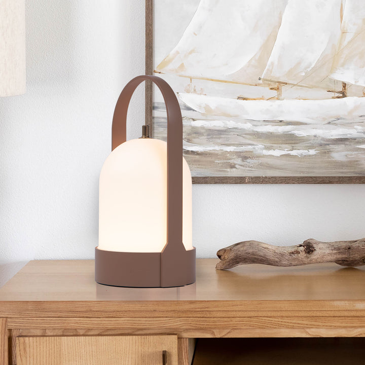 Modern uppladdningsbar lampa - Bärbar och dimbar LED-lykt