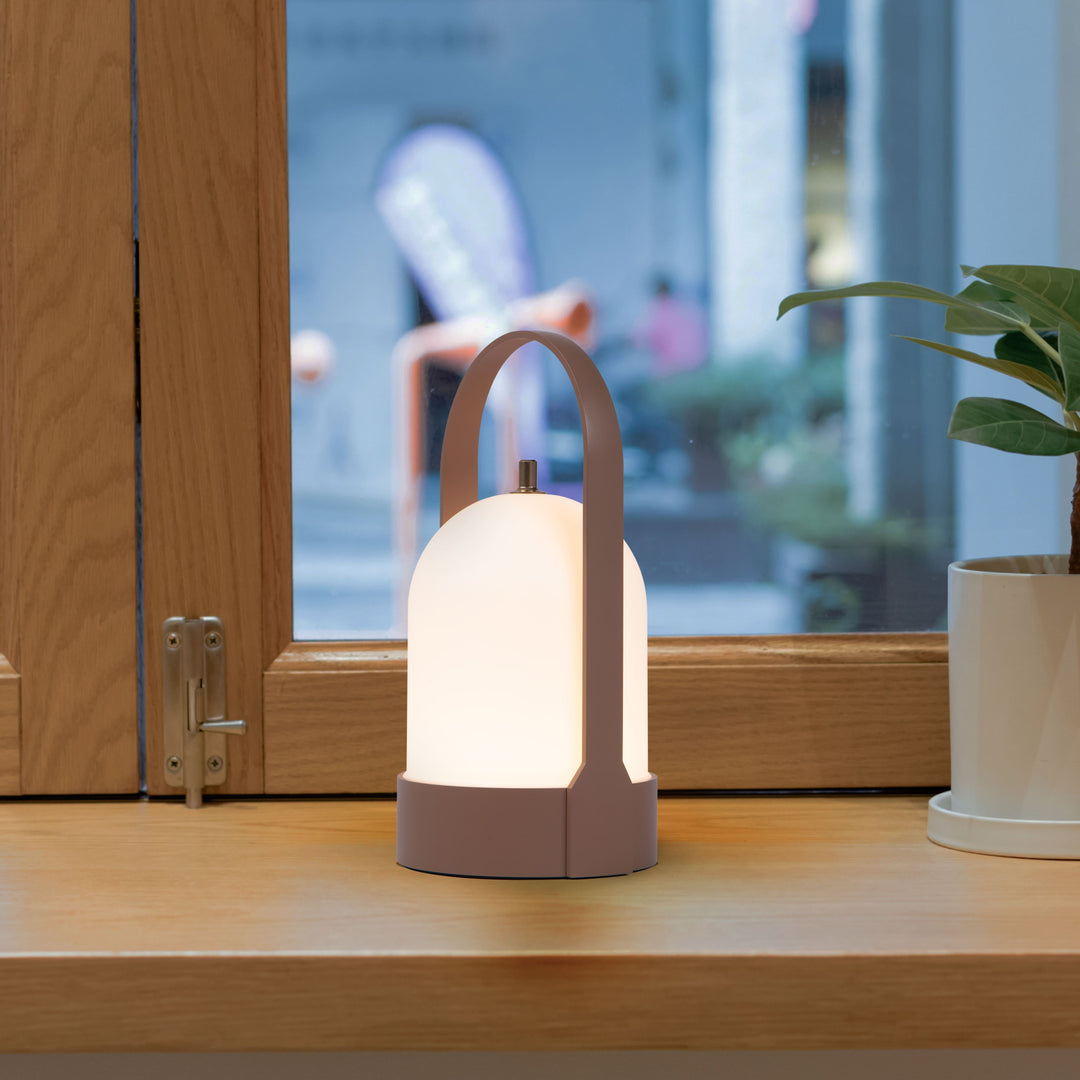 Modern uppladdningsbar lampa - Bärbar och dimbar LED-lykt