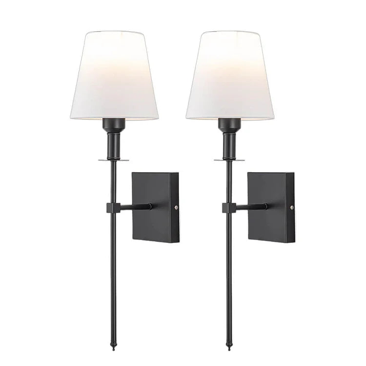 Uppladdningsbar Trådlös Vägglampa - LED Design - 2 Pakker