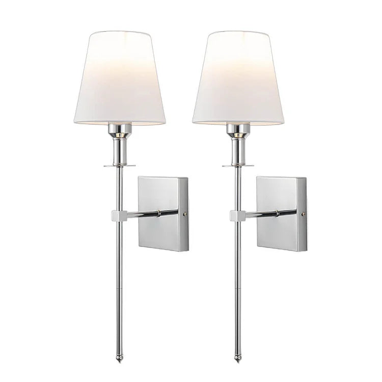 Uppladdningsbar Trådlös Vägglampa - LED Design - 2 Pakker