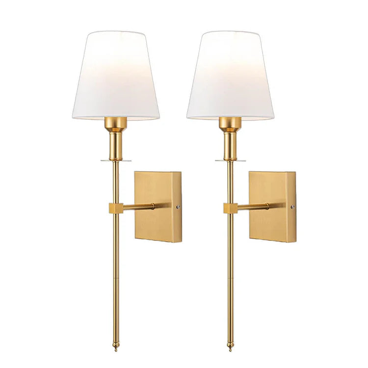 Uppladdningsbar Trådlös Vägglampa - LED Design - 2 Pakker