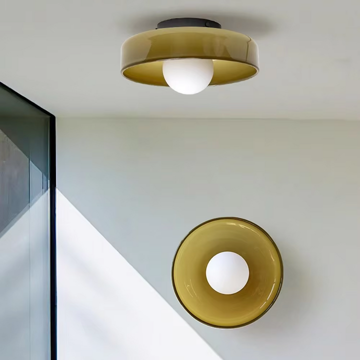 Elegant Rund Taklampa med Modern Design