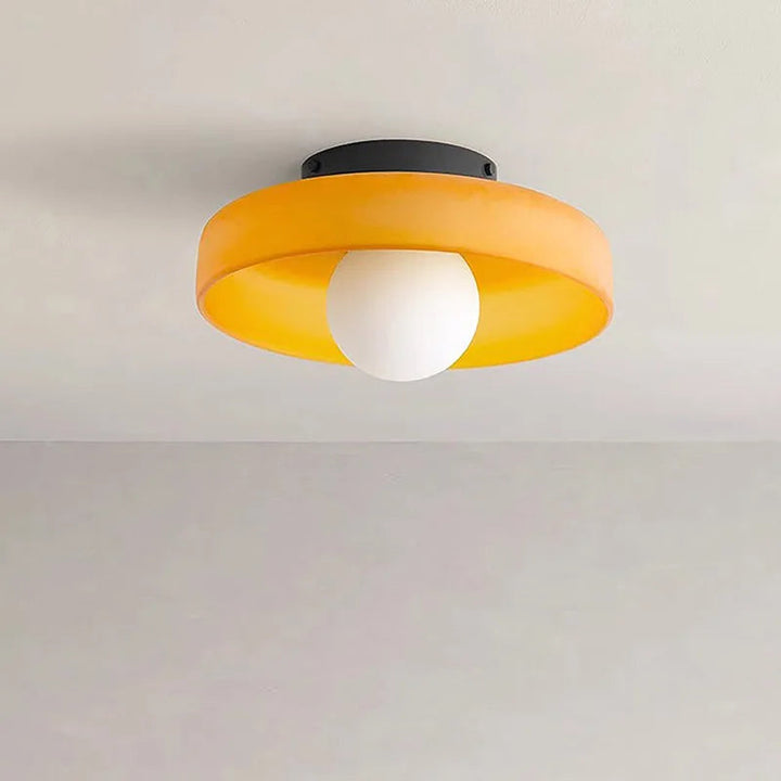 Elegant Rund Taklampa med Modern Design