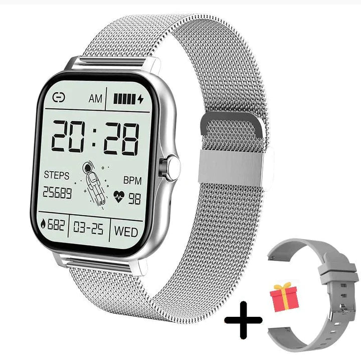 Smartklokke för Kvinnor - Helsetracking och Elegant Design