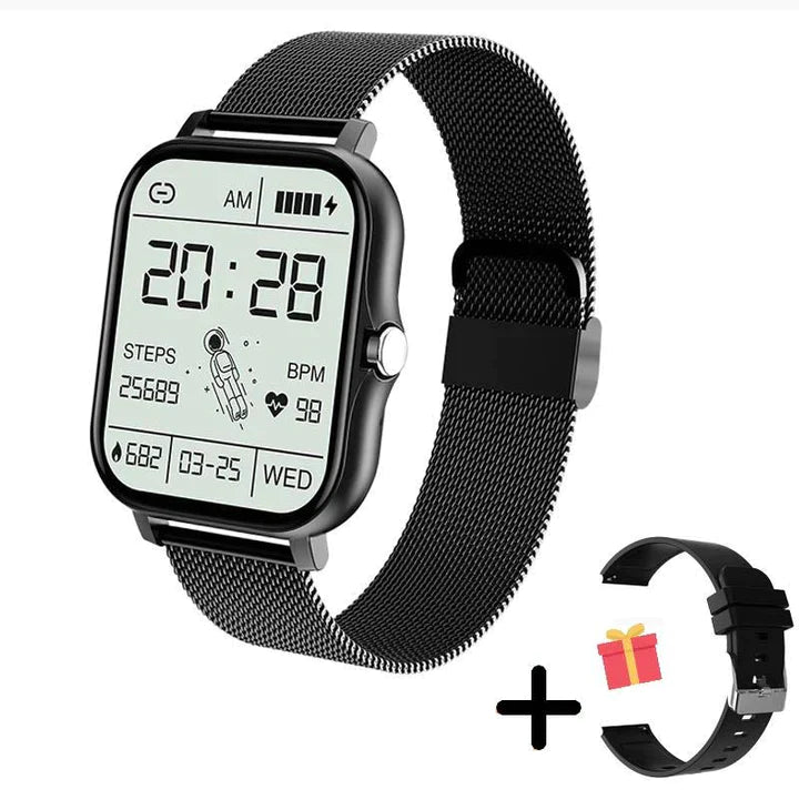 Smartklokke för Kvinnor - Helsetracking och Elegant Design