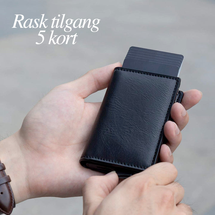 RFID Kredittkortholder med Doble Pop-Up Kortholdere