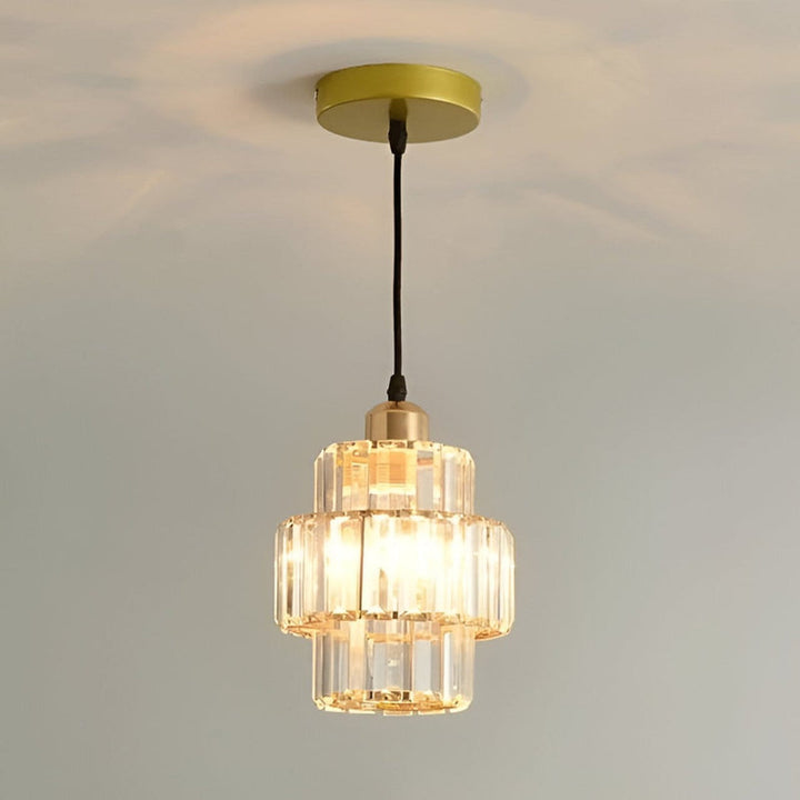 Fernando - Elegant Takpendel i Krystallglass