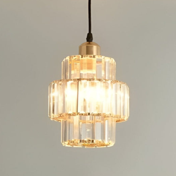 Fernando - Elegant Takpendel i Krystallglass