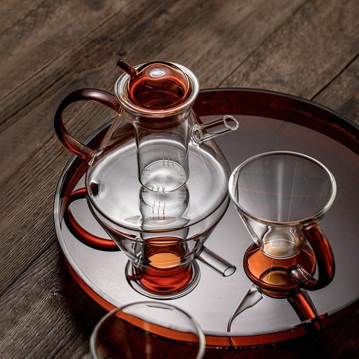 Elegant Te-set i Nordisk Design – Tekanne och Kopper