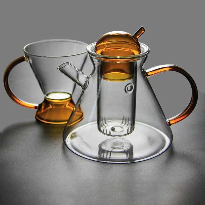 Elegant Te-set i Nordisk Design – Tekanne och Kopper