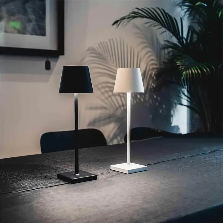 Nordiclight | Trådlös Uppladdningsbar Bordslampa | USB Laddning