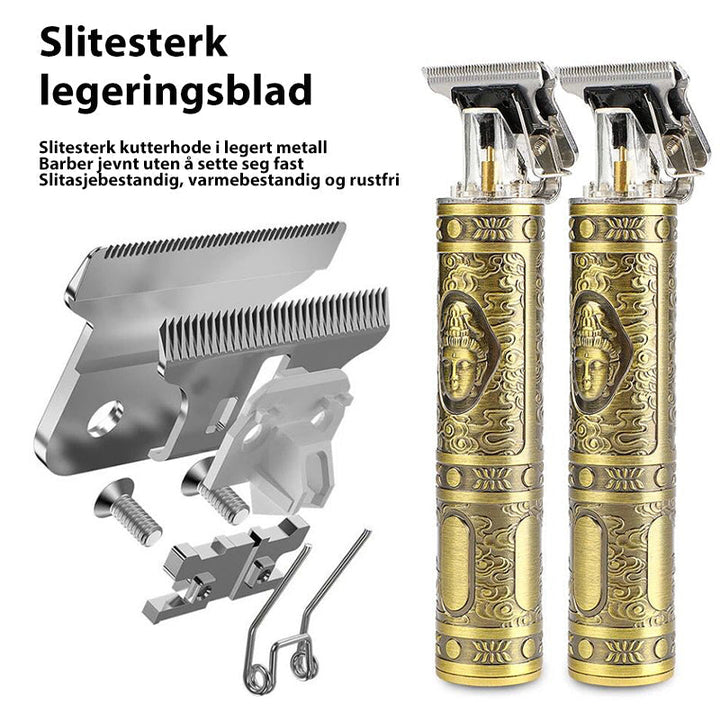 Trådlös hårtrimmer för män - Precision och stil - Vattentät