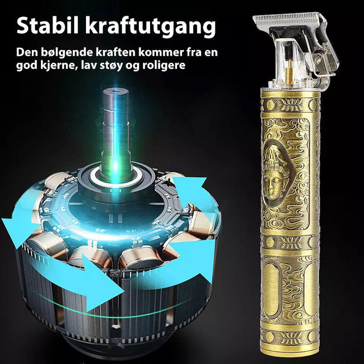 Trådlös hårtrimmer för män - Precision och stil - Vattentät