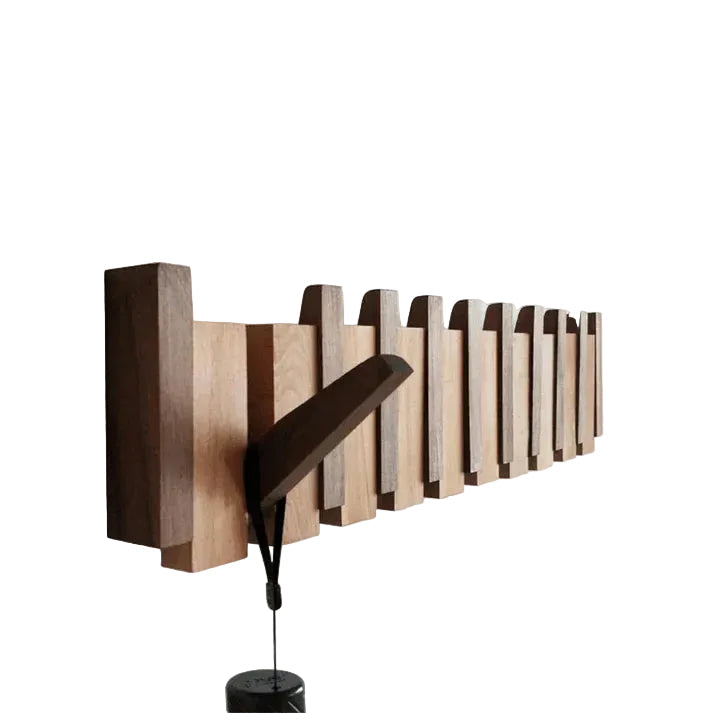 Klesstativ i Trä med Piano Design – Elegant Förvaring