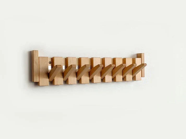Klesstativ i Trä med Piano Design – Elegant Förvaring