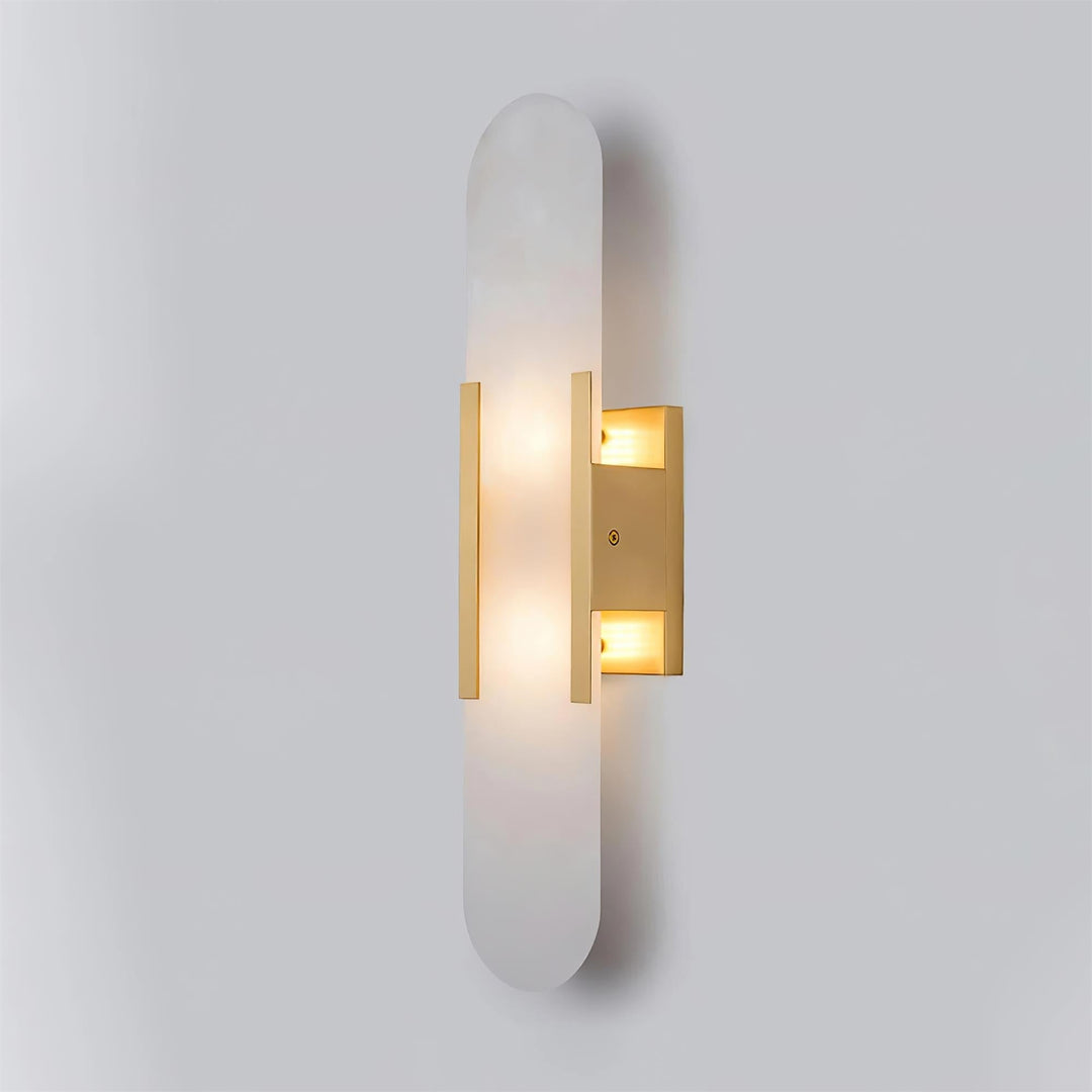 Vägglampa i Alabast | Elegant Design | Tidlös Skönhet