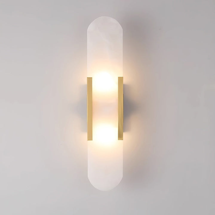 Vägglampa i Alabast | Elegant Design | Tidlös Skönhet