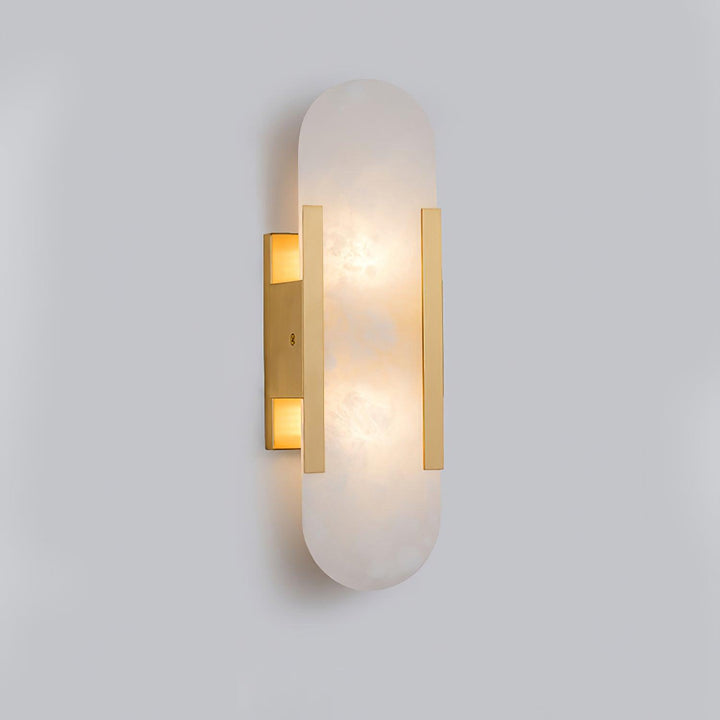 Vägglampa i Alabast | Elegant Design | Tidlös Skönhet