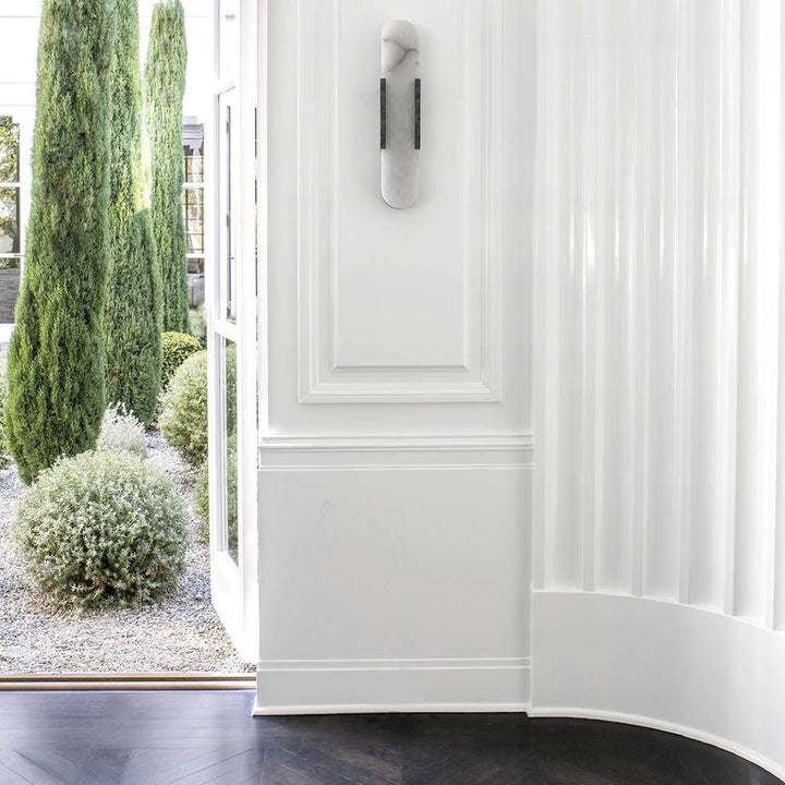Vägglampa i Alabast | Elegant Design | Tidlös Skönhet