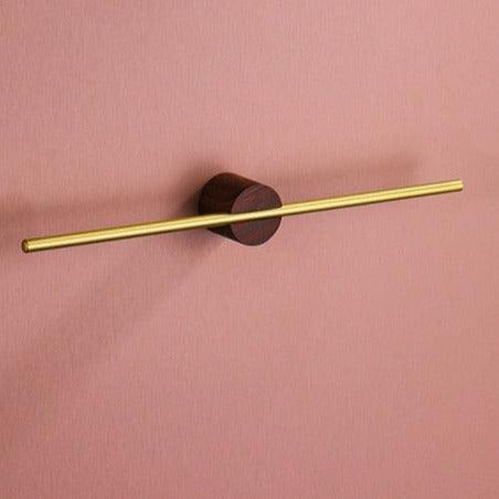 Elegant Håndkleholder med Justerbar Stang – Organiser Badrummet Ditt