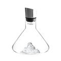Elegant Vinkaraffel med Lufting och Sedimentfilter