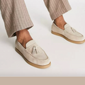 Mokkasiner för Män | Komfort och Stil | Beige Loafers