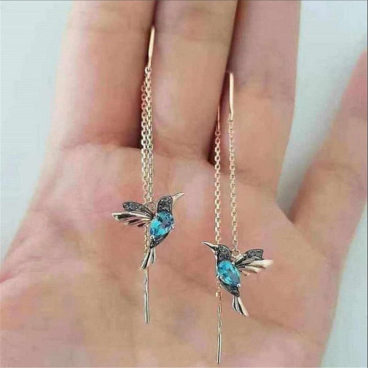 Kvinnor Kolibri Dråpeöreringer – Elegans som Glitrer