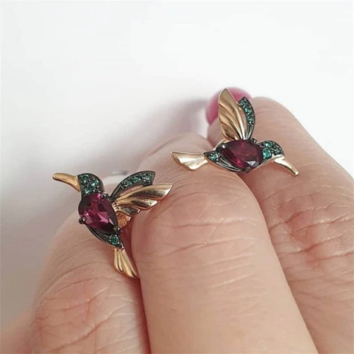 Kvinnor Kolibri Dråpeöreringer – Elegans som Glitrer