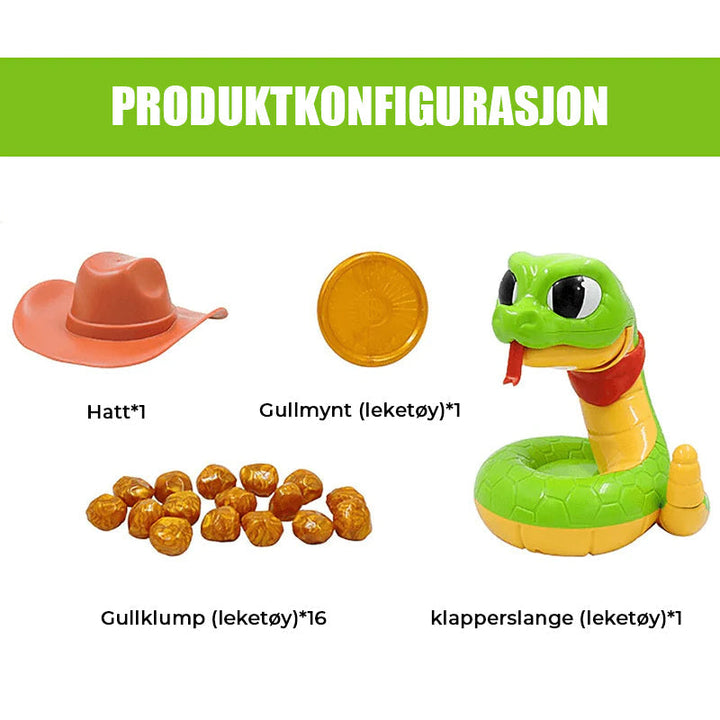 Elektrisk Klapperslangeleke - Cowboymoro | Realistisk Ljud