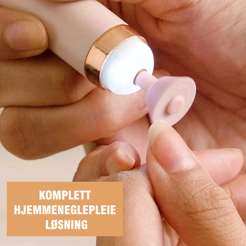 Elektrisk Manikyrsett - Ergonomisk Design | Smertefri Användning