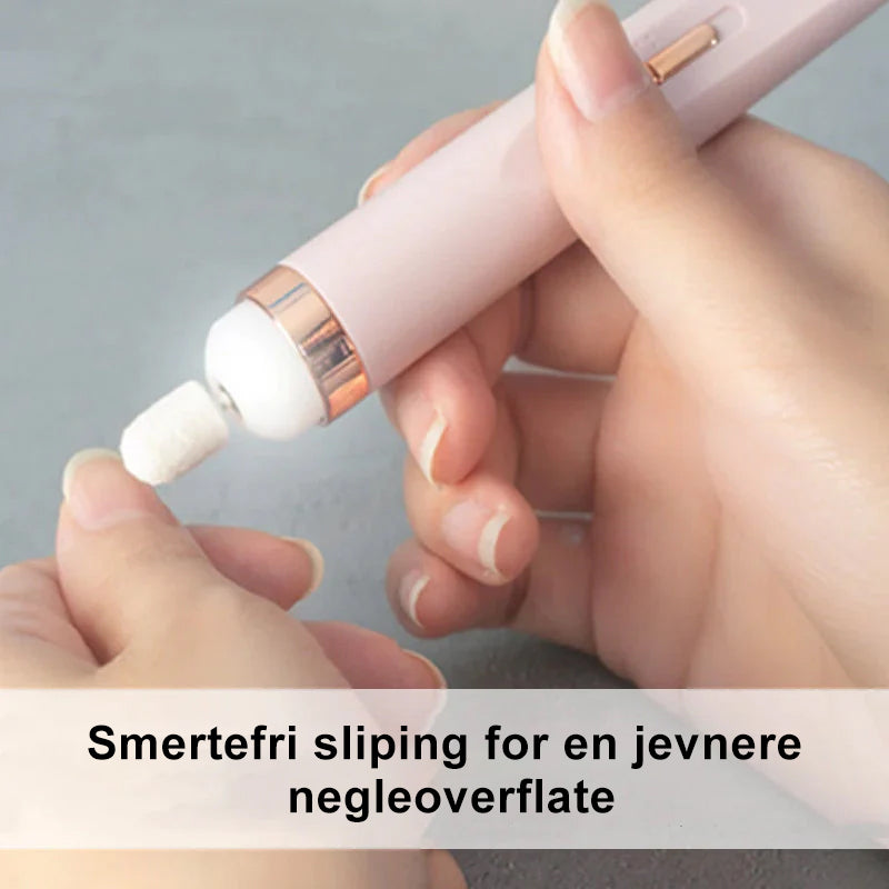 Elektrisk Manikyrsett - Ergonomisk Design | Smertefri Användning